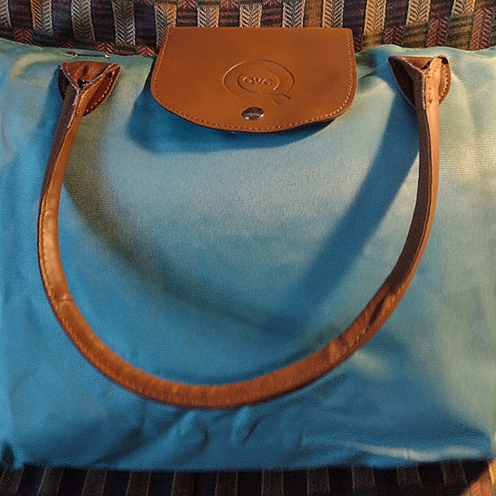 QVC Nylon lined Tote New!